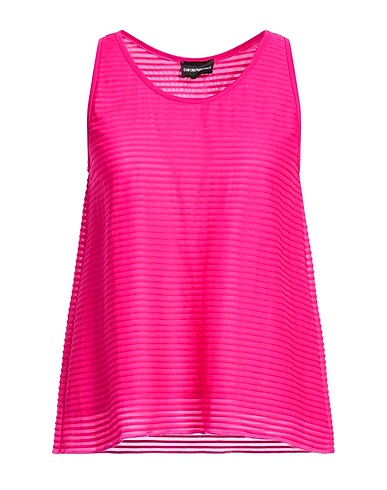 EMPORIO ARMANI Top FUCSIA 92% Polyester, 8% Elastane