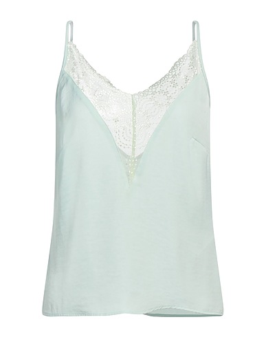 MORGAN DE TOI Camisole Verde chiaro 100% Poliestere