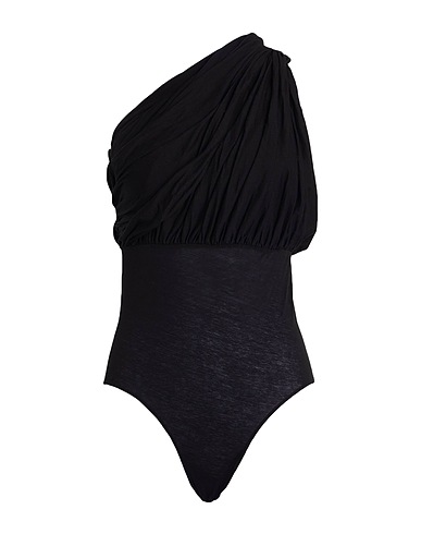 RICK OWENS TOPWEAR Black 100% Cotton