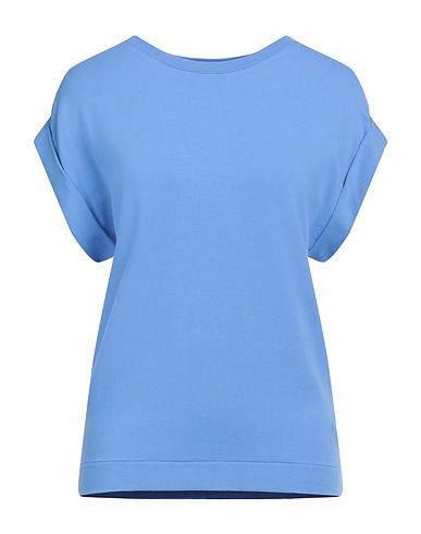 MAJESTIC FILATURES T-shirt Light blue 96% Viscose, 4% Elastane