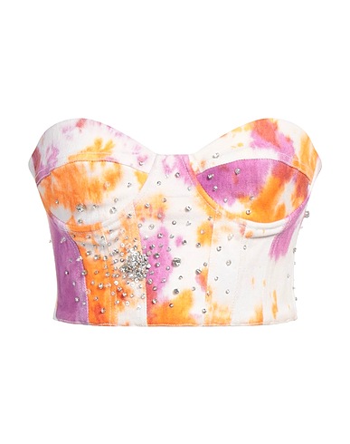 DES_PHEMMES Bustier White 100% Cotton