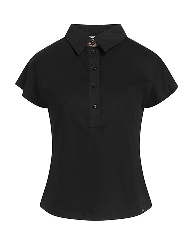 HERNO Polo shirt Black 100% Cotton