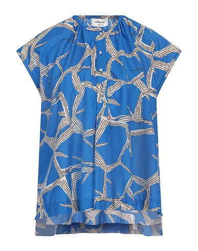 OTTOD'AME Top Blue 100% Cotton