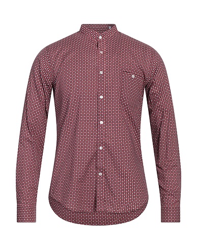 AT.P.CO Patterned shirt Burgundy 100% Cotton