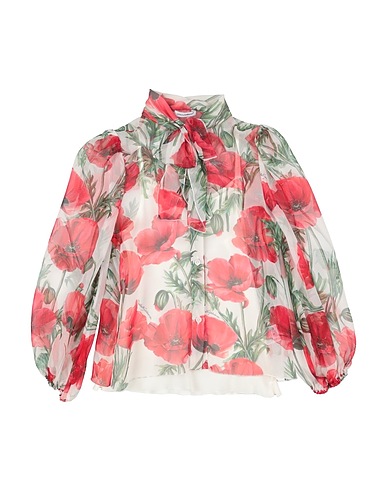 DOLCE&GABBANA Patterned shirts & blouses 100% Silk