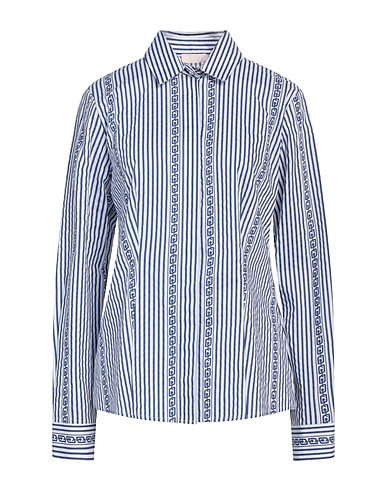 LIU •JO Striped shirt Navy blue 100% Cotton