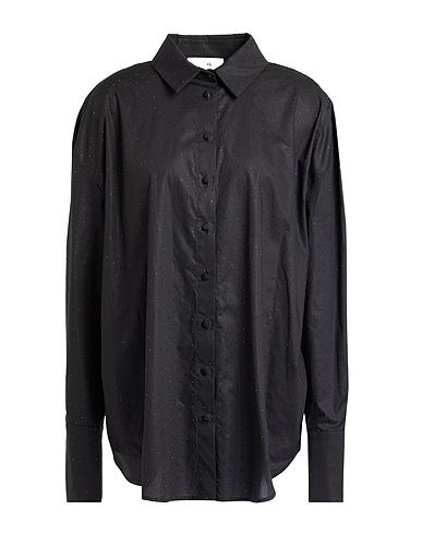 JIJIL Camicie Nero 100% Cotone