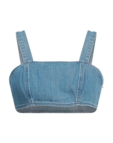 ROŸ ROGER'S Top Blue 100% Cotton