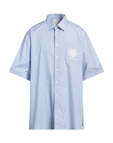 GIVENCHY Striped shirt Sky blue 100% Cotton
