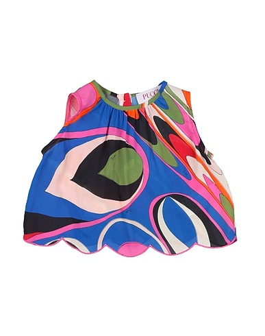 PUCCI Top Blue 100% Viscose