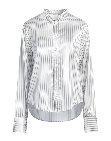 SA SU PHI Camicia a righe Bianco 100% Seta