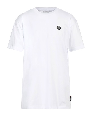 PHILIPP PLEIN T-shirt Bianco 100% Cotone