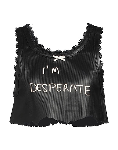 SSHEENA Top 100% Cuir