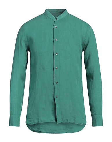 120% LINO Linen shirt Green 100% Linen