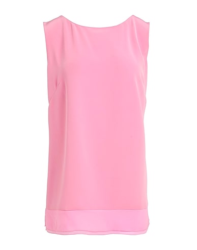 BOTONDI COUTURE Top Pink 79% Acetate, 21% Viscose