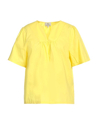 WOOLRICH Top Jaune 100% Coton