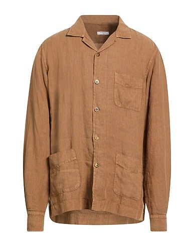 BOGLIOLI Linen shirt Camel 100% Linen