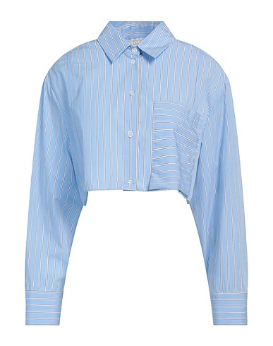 TELA Striped shirt Light blue 100% Cotton