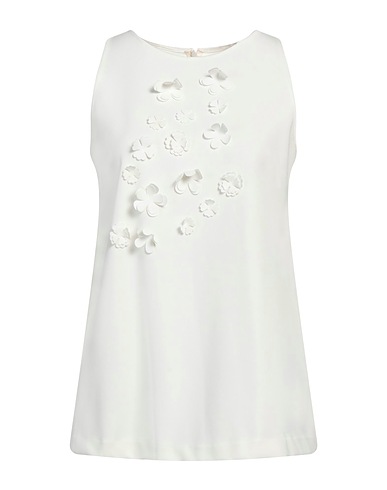 1-ONE Top White 63% Viscose, 31% Polyamide, 6% Elastane