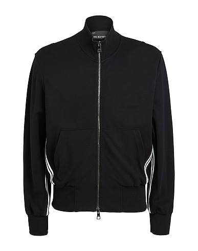 NEIL BARRETT Sweatshirt Black 84% Viscose, 11% Polyamide, 5% Elastane