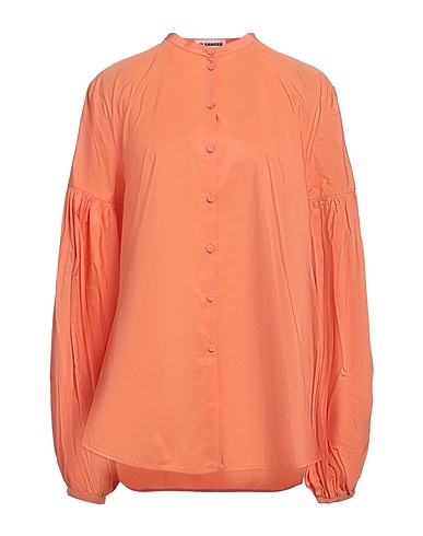 JIL SANDER Solid colour shirts & blouses Salmon pink 100% Polyester