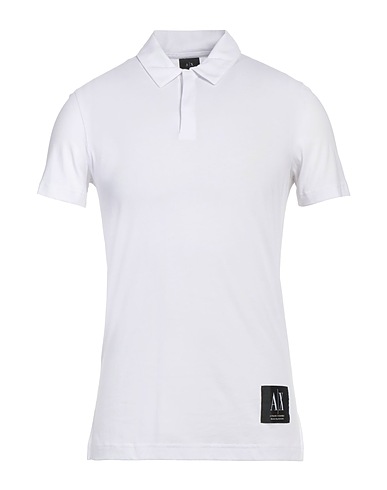 ARMANI EXCHANGE Polo shirt White 100% Cotton