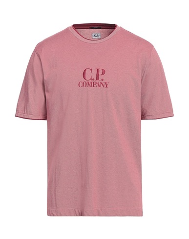 C.P. COMPANY T-shirt Brick 55% Cotton, 45% Polyamide