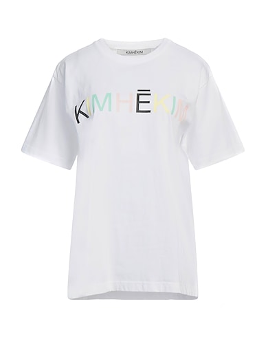 KIMHEKIM T-shirt Bianco 100% Cotone