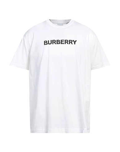 BURBERRY T-shirt White 98% Cotton, 2% Elastane