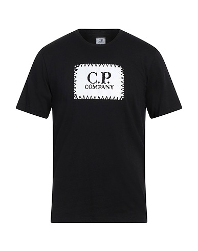 C.P. COMPANY T-shirt Noir 100% Coton