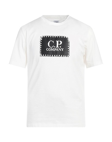C.P. COMPANY T-shirt White 100% Cotton