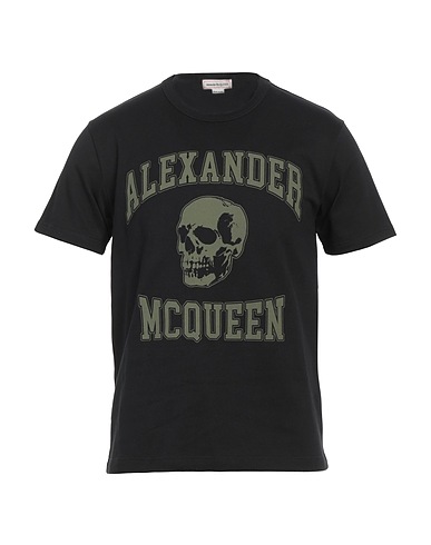 MCQUEEN T-shirt Black 100% Cotton