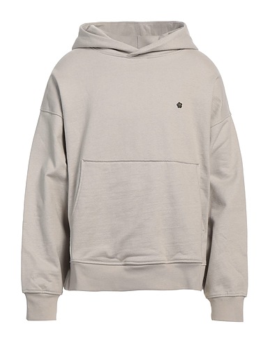 A PAPER KID Hooded track jacket  Taupe 100% Cotton