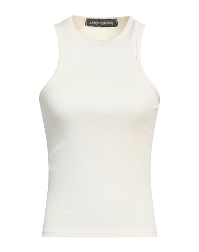 LANÇA PERFUME Tanktop Cremeweiß 90% Polyamid, 10% Elastan