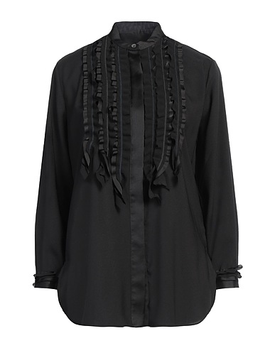 HIGH Camicie Nero 100% Poliestere