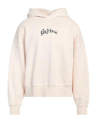 BARROW Hooded sweatshirt Cream 100% Cotton