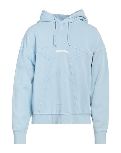 DSQUARED2 Hoodie Himmelblau 100% Baumwolle