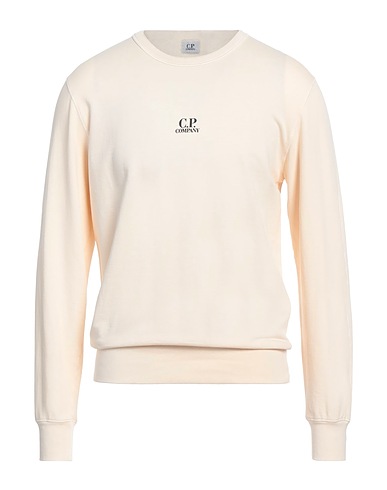 C.P. COMPANY Sweatshirt Ivory 100% Cotton