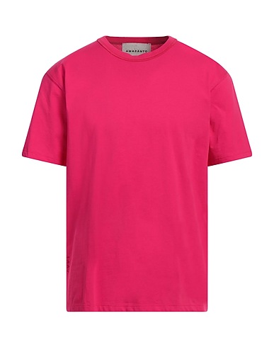 AMARANTO T-shirt Fucsia 100% Cotone, Elastan