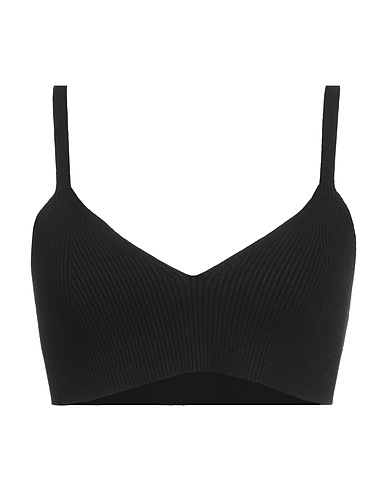 FORTE DEI MARMI COUTURE Top Black 70% Viscose, 30% Polyester