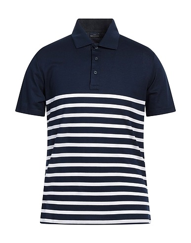 PAUL & SHARK Polo shirt Midnight blue 100% Cotton