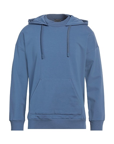 HANRO Hoodie Blaugrau 95% Organische Baumwolle, 5% Elastan