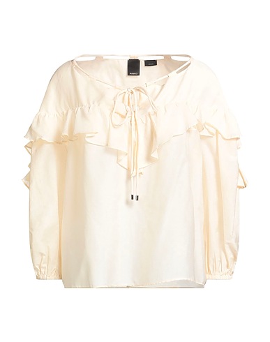 PINKO Top Cream 80% Cotton, 20% Silk