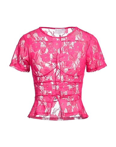 COLLINA STRADA Top Fuchsia 95% Polyester, 5% Elastan