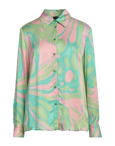PINKO Patterned shirts & blouses Green 100% Viscose