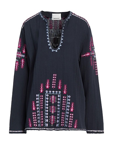 ISABEL MARANT トップス ミッドナイトブルー コットン 100%
