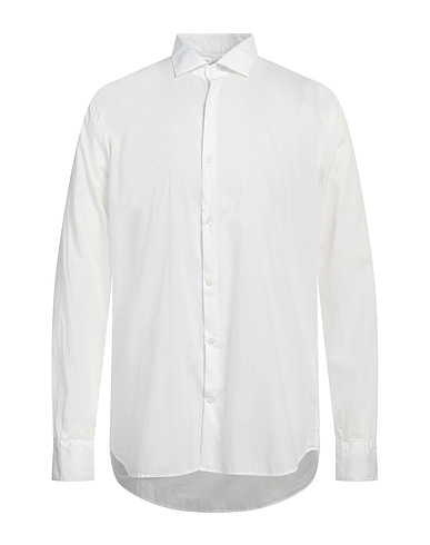 BROOKSFIELD Chemise de couleur unie Blanc 100% Coton