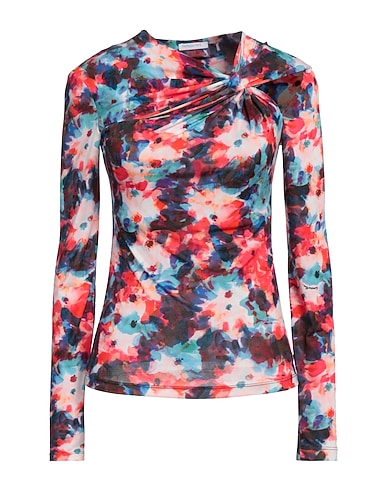 PATRIZIA PEPE Top Red 95% Polyester, 5% Elastane