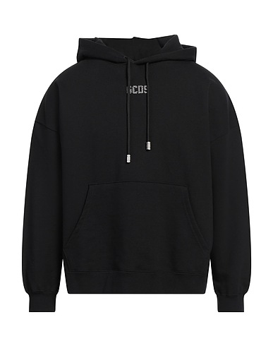 GCDS Hooded sweatshirt Black 100% Cotton