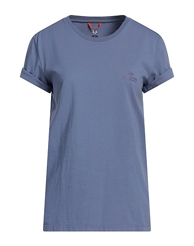 PARAJUMPERS Basic T-Shirt Slate blue 100% Cotton
